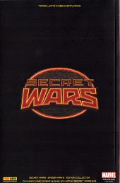 Verso de Secret Wars : Spider-Man -5VC2- Je serais toujours là pour vous