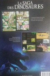 Verso de La saga des dinosaures - La Saga des dinosaures