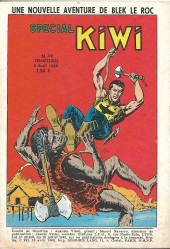 Verso de Kiwi (Lug) -156- Le petit trappeur