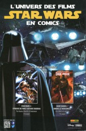 Verso de Star Wars (Panini Comics) -HS1 VC- Missions secrètes