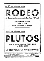 Verso de Plutos (Supplément à Rodéo) -0- Numéro 0