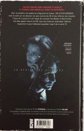 Verso de The x-Files Archives -1- les affaires non classées du FBI - Tome 1