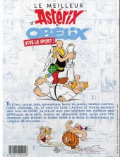 Verso de Astérix (Hors Série) -Pub03- Le Meilleur d'Astérix & Obélix - Vive le sport !