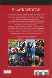 Verso de Marvel Comics : Le meilleur des Super-Héros - La collection (Hachette) -13- Black Widow