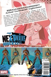 Verso de Nextwave: Agents of H.A.T.E. (2006) -INT01- This is What They Want