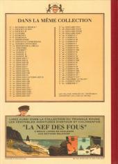 Verso de La nef des fous -HS01 TL- Histoire d'Eauxfolles - Cours moyen deuxième année - tome 61 - Clément XVII