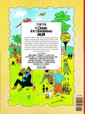 Verso de Tintin (en langues étrangères) -9Gallois- Y cranc â'r crafangau aur