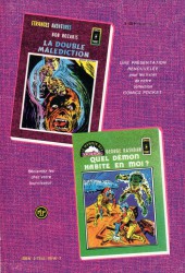 Verso de L'aventurier (Arédit) -4- Orages sans tonnerre