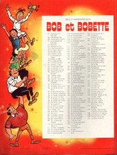 Verso de Bob et Bobette (3e Série Rouge) -95b1984- La frégate fracassante