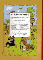 Verso de Tintin (Historique) -6B05- L'oreille cassée
