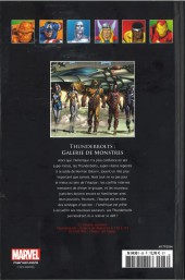 Verso de Marvel Comics : La collection (Hachette) -6665- Thunderbolts - Galerie de Monstres