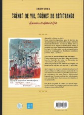 Verso de Scènes de vie, scènes de résistance 1939-1944