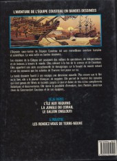 Verso de L'aventure de l'équipe Cousteau en bandes dessinées -3- Le galion englouti