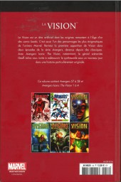 Verso de Marvel Comics : Le meilleur des Super-Héros - La collection (Hachette) -16- La Vision