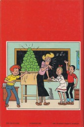 Verso de Bob et Bobette (3e Série Rouge) -HS- Journal de classe 89-90