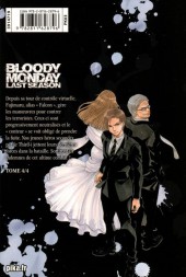 Verso de Bloody Monday Last Season -4- Tome 4