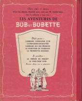 Verso de Bob et Bobette (2e Série Rouge) -13'- Le castel de cognedur