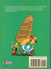 Verso de Astérix (en anglais) -7c1984- Asterix and the big fight