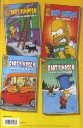 Verso de Bart Simpson présente -HS- Le bouquin balèze et baraqué de Bart Simpson