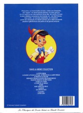 Verso de Les classiques du dessin animé en bande dessinée -12- Pinocchio