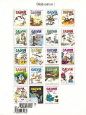 Verso de Calvin et Hobbes -12a1999- Quelque chose bave sous le lit !