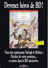 Verso de (Catalogues) Éditeurs, agences, festivals, fabricants de para-BD... - Vents d'Ouest - 1987 - 88 - Catalogue