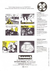 Verso de (DOC) Futuropolis -Cat 1989- Futuropolis -1989 - 1990 - Catalogue