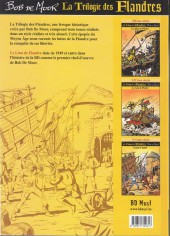 Verso de La trilogie des Flandres -3- Conrad le Hardi