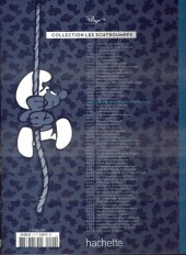 Verso de Les schtroumpfs - La collection (Hachette) -20- L'étrange réveil du Schtroumpf pâresseux