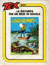 Verso de Tex (Mensile) -230b- Il clan dei cubani