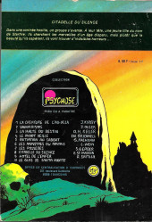 Verso de Psychose (Collection) (Arédit) -8- Citadelle du silence (Démon)