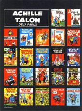 Verso de Achille Talon -23a1980- Achille Talon et la main du serpent