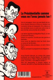 Verso de Charlie Hebdo -2007/04- Présidentielle 2007