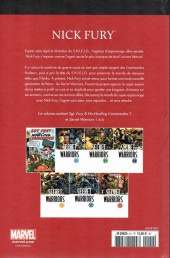 Verso de Marvel Comics : Le meilleur des Super-Héros - La collection (Hachette) -21- Nick fury