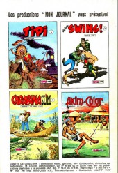 Verso de Ivanhoé (1re Série - Aventures et Voyages) -135- Les tueurs de la tour