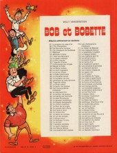 Verso de Bob et Bobette (3e Série Rouge) -123a1975- Le cygne noir