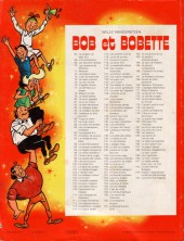 Verso de Bob et Bobette (3e Série Rouge) -163a1983- Le Papillon philanthropique