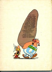 Verso de Astérix -1e1977- Astérix le Gaulois