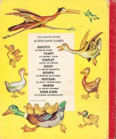 Verso de Les albums Roses (Hachette) -70- Coin-coin le canard désobéissant
