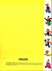 Verso de Popeye (Album) -2- Numéro 2