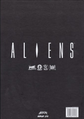 Verso de Aliens : La série originale -INT- Aliens 30ème anniversaire - Édition Hardcore