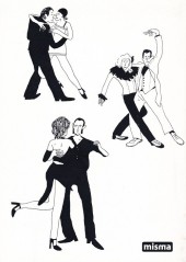 Verso de Les hauts et les bas du tango