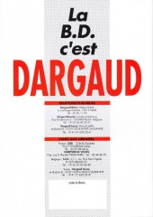 Verso de (Catalogues) Éditeurs, agences, festivals, fabricants de para-BD... - Dargaud - 1991 - Catalogue