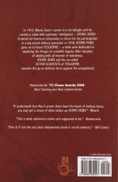 Verso de Atomic Robo (2007) -1- The Fightin Scientists of Tesladyne