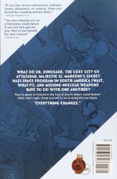 Verso de Atomic Robo (2007) -8- The Savage Sword of Dr. Dinosaur