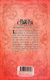 Verso de Black Clover -3- Rassemblement à la cité royale 
