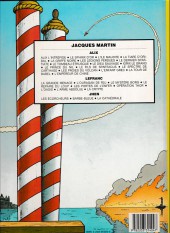 Verso de Lefranc -2c1985- L'ouragan de feu