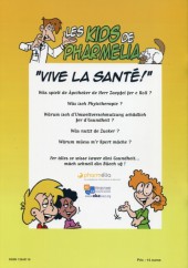 Verso de Les kids de Pharmélia -Alsacien- Vive la santé !