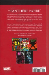 Verso de Marvel Comics : Le meilleur des Super-Héros - La collection (Hachette) -22- La Panthère Noire
