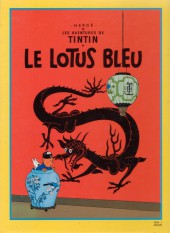 Verso de Tintin (France Loisirs 1987) -2- Les cigares du pharaon / Le lotus bleu